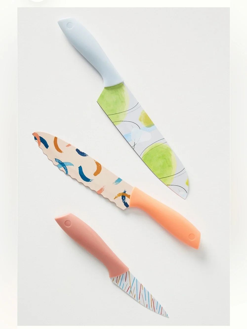 Anthropologie BODEGA KITCHEN KNIVES, SET OF 3